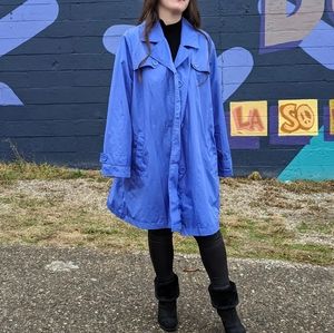 Blair Purple Trench Coat